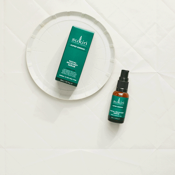 Sukin Natural Facial Recovery Serum | Super Greens 30ml